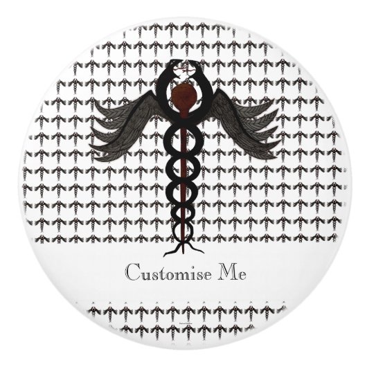 カドゥセウス セラミックノブ (正面)