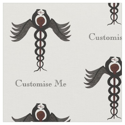 カドゥセウス ファブリック (クローズアップ)