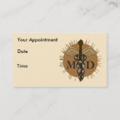 カドゥセウスM.D.ドクター 予約カード (裏面)