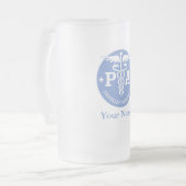 カドゥセウスPA2ギフトアイディア フロストグラスビールジョッキ (正面左)