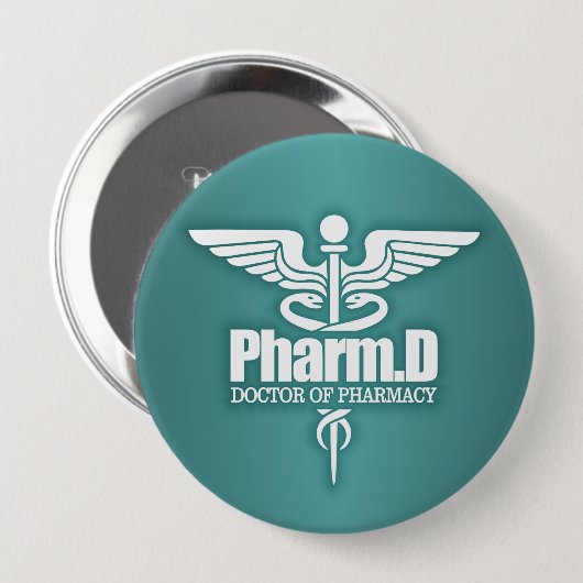 カドゥセウスPharmD 3 缶バッジ (正面&裏面)