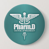カドゥセウスPharmD 3 缶バッジ (正面)