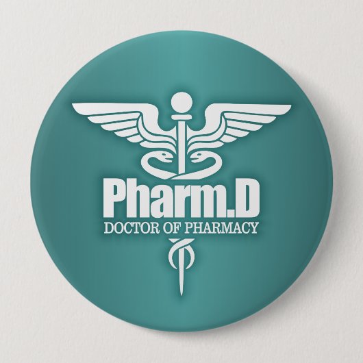 カドゥセウスPharmD 3 缶バッジ (正面)