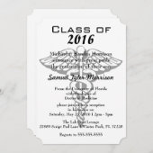 カドゥセモダンス医科学校卒業招待状 招待状 (正面/裏面)