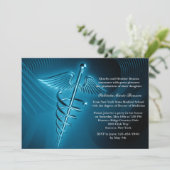 カドゥセモダンス医科学校卒業招待状 招待状 (スタンド正面)