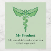 カドゥセ葉ス ワインラベル (シングルラベル)