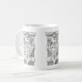カドケウス 白マグカップ コーヒーマグカップ (正面左)