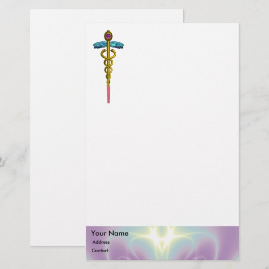 カドセウス3 便箋 (正面/裏面)