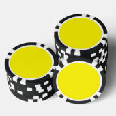 カドミウムイエロー（単色） ポーカーチップ (積み重ね)