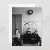 カドランscolaire 1956 - Robert Doisneau ポストカード (正面/裏面)