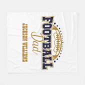 カドリーサッカーパパ フリースブランケット (正面(横))