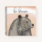 カドリーズベア |勇敢になれ ノートブック (正面)