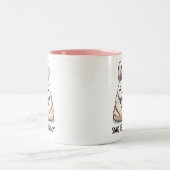 カドリーバニー茶 ツートーンマグカップ (中央)