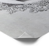 カドリーユの楽譜の表紙 ポスター (角)