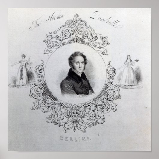 カドリーユの楽譜の表紙 ポスター (正面)