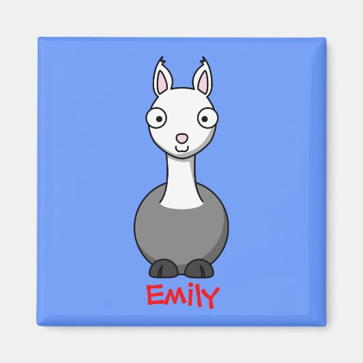 カドリー・ラマ マグネット (正面)