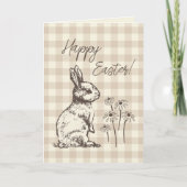 カドリーBunny Rabbits Bonanza -ハッピーイースター。 シーズンカード (正面)