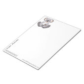 カドリーKOALA -動物愛好家 – オーストラリア – 有袋体 ノートパッド (アングル)