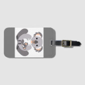 カドリーKOALA -動物愛好家- Marsupial - ラゲッジタグ (正面横)