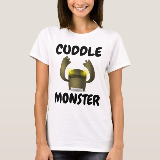 カドルおもしろいモンスターTシャツ Tシャツ (正面)