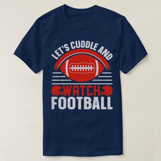 カドルを持ってサッカーを見よう Tシャツ (デザイン正面)