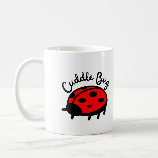 カドルバグLadybug | キュート&コージーデザイン コーヒーマグカップ (左)