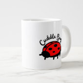 カドルバグLadybug | キュート&コージーデザイン ジャンボコーヒーマグカップ (正面右)
