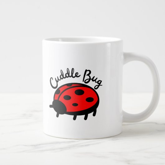 カドルバグLadybug | キュート&コージーデザイン ジャンボコーヒーマグカップ (右)