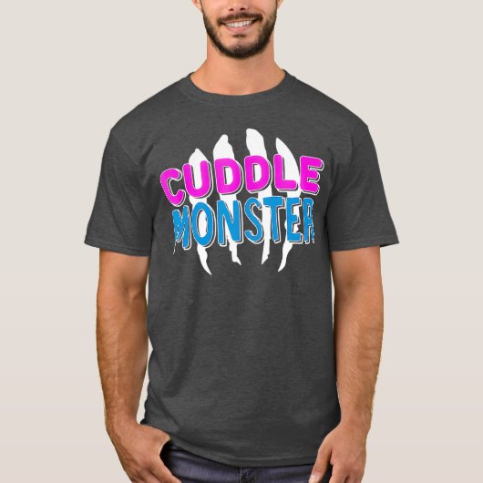 カドルモンスターゲイベアLGBTゲイプライド Tシャツ (正面)