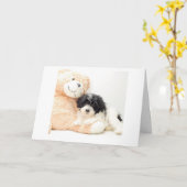 カドル時間-***新生児***おめでとう カード (黄色い花)