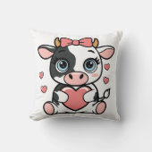 カドル牛16x16 クッション (正面)