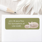 カドル猫ちゃん ラベル (インサイチュ)