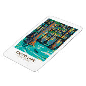 カドレイク州パークテキサス州ヴィンテージ マグネット (左側)