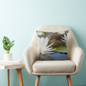 カドーの香りの良い水ユリ(ニンファエア·オドラタ) クッション (椅子)