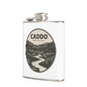 カドー国家草原テキサス州ストリーム フラスク (左)