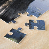 カドー湖、狩りブラインド ジグソーパズル (側面)