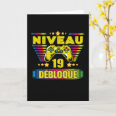 カドー19アンズアニバーズギャマーニヴォー19 カード (黄色い花)