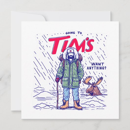 カナおもしろいダコーヒー カード (正面)