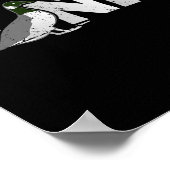 カナおもしろいダングースゲーズホンクノースバード狩り ポスター (角)