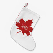 カナおもしろいダ スモールクリスマスストッキング (正面 (吊り時))