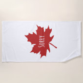 カナおもしろいダ ビーチタオル (正面)