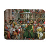 カナでの結婚の饗宴，宴会の詳細 マグネット (横)