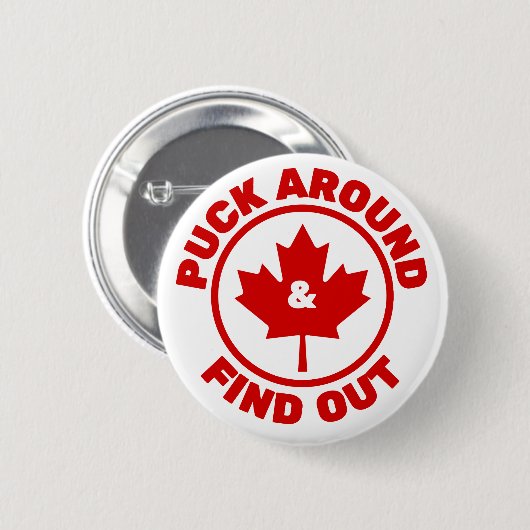 カナのまわりにダメープルリーフを探す 缶バッジ (正面&裏面)