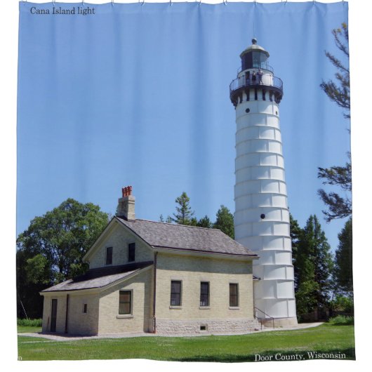 カナアイランドライトシャワーカーテン シャワーカーテン (正面)