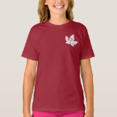 カナカッコいいダフード付きスウェットシャツキッズカナダサミヌリージャケット Tシャツ (正面)