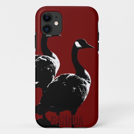 カナカッコいいダIPhone 5ケースCanada Goose Gift Case-Mate iPhoneケース (裏面)
