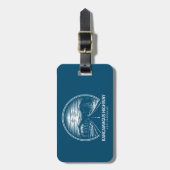 カナガグハイウェイニューハンプシャーフォレスト ラゲッジタグ (正面縦)