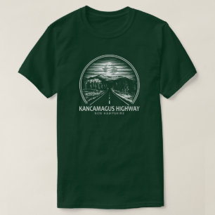 カナガグハイウェイニューハンプシャーフォレスト Tシャツ