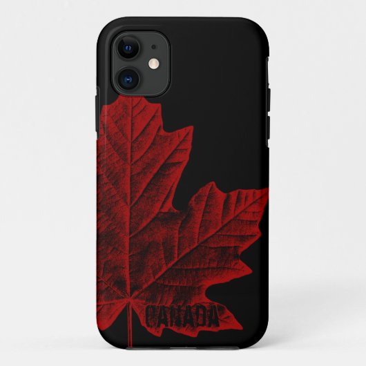 カナクールダiPhoneケースCanada Maple Leaf Gift Case-Mate iPhoneケース (裏面)