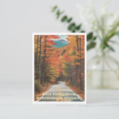 カナグスハイウェイ秋シーズングラフィックアート ポストカード (スタンド正面)